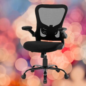 Office Desk Chair with Adjustable Lumbar Support