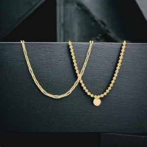 14K Gold Plated Dainty Necklace