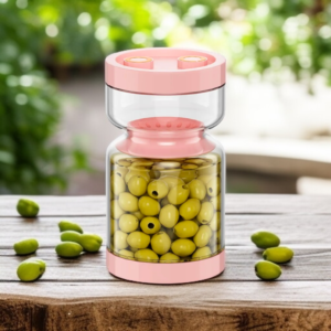 Glass Pickle Jar